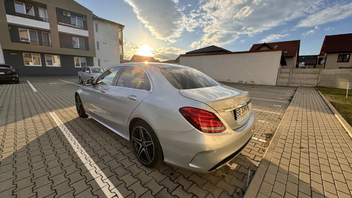 Mercedes C class 180d AMG diesel 1,6 2019 automat -proprietar de 3 ani - 2