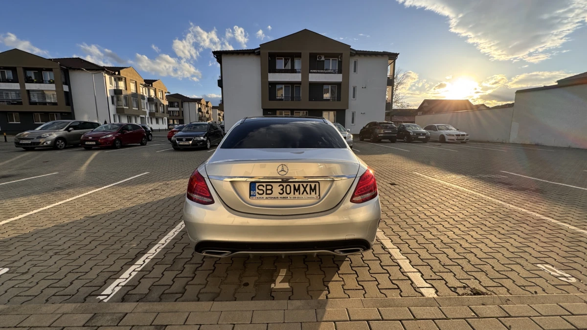 Mercedes C class 180d AMG diesel 1,6 2019 automat -proprietar de 3 ani - 4