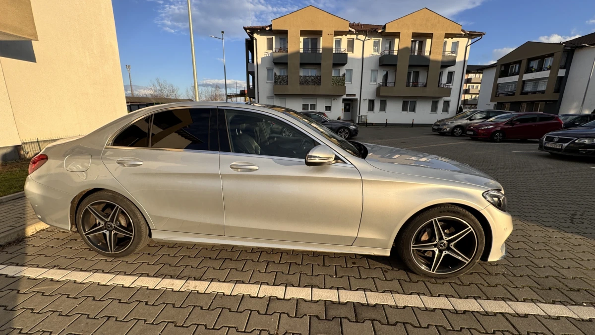 Mercedes C class 180d AMG diesel 1,6 2019 automat -proprietar de 3 ani - 6