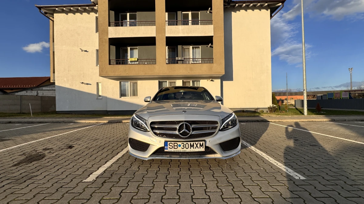 Mercedes C class 180d AMG diesel 1,6 2019 automat -proprietar de 3 ani - 7