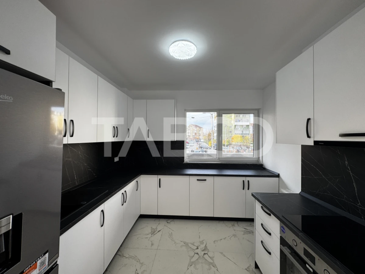 Apartament nou 3 camere 93 mp mobilat utilat 3 balcoane etaj 1 Rahovei - 3