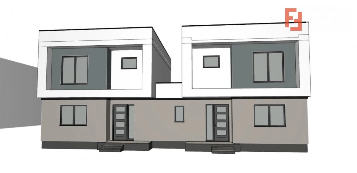 Duplex cu 4 camere de vanzare si teren de 335 mp - zona Sacalaz - 4