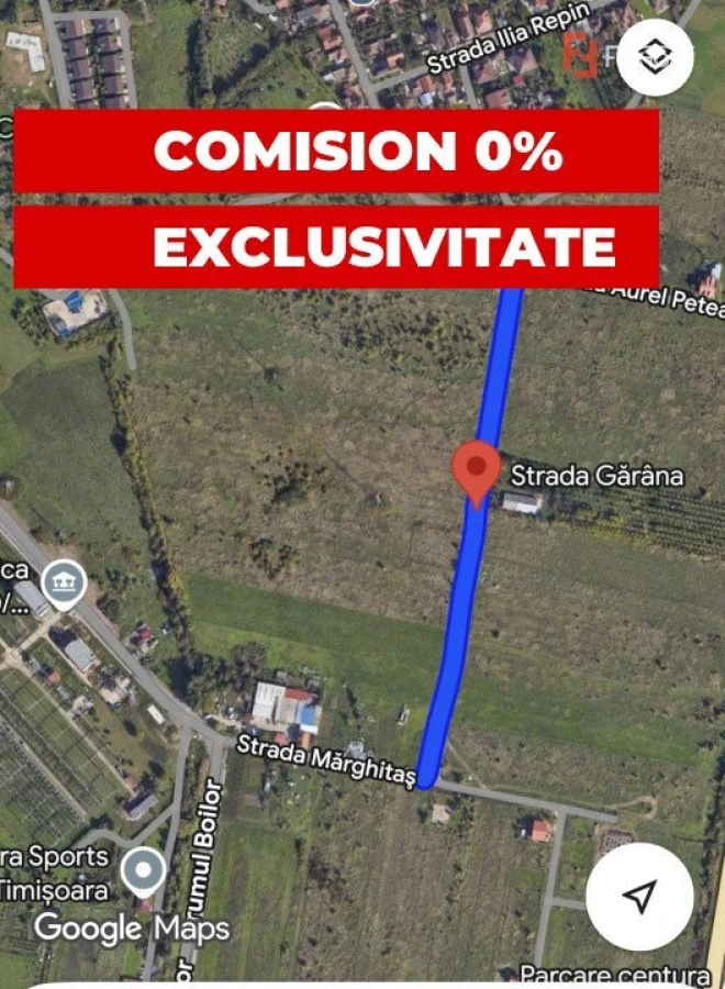 COMISION 0% Teren intravilan de 9250 mp - Toate utilitatile, zona Plopi - 1