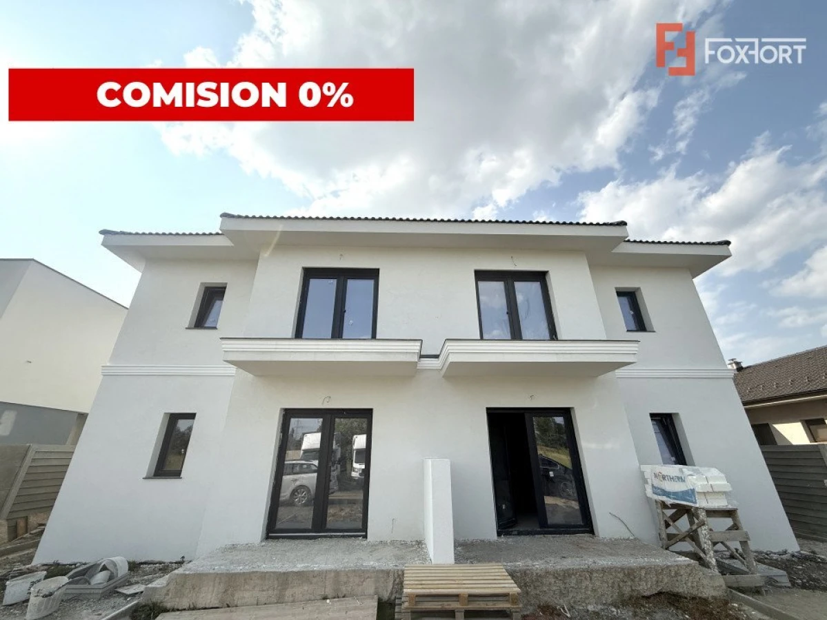 COMISION 0% Duplex la cheie cu 4 camere, 3 bai, in Dumbravita Nord - 1