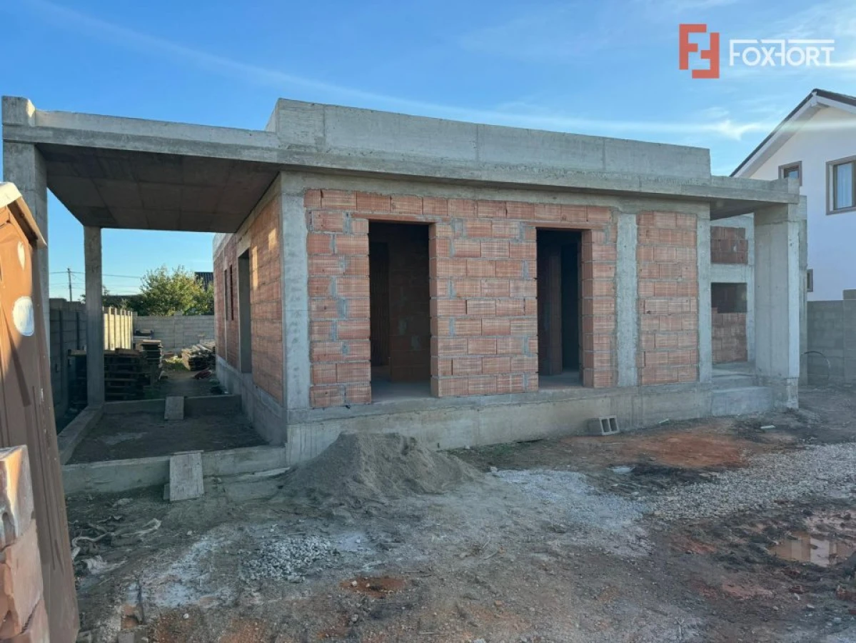 Casa individuala cu 3 camere pe parter, la rosu in Remetea Mare - 1