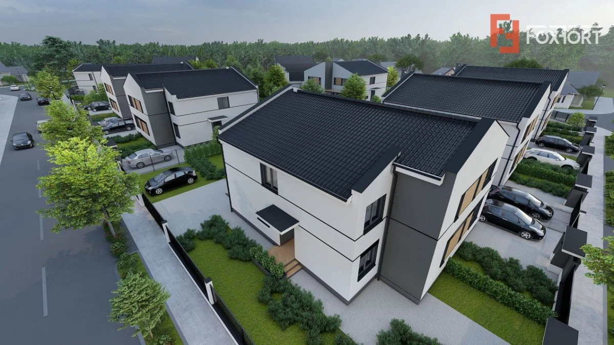 Duplex cu 5 camere si 380 mp teren cu panouri fotovoltaice - Mosnita Noua - 2