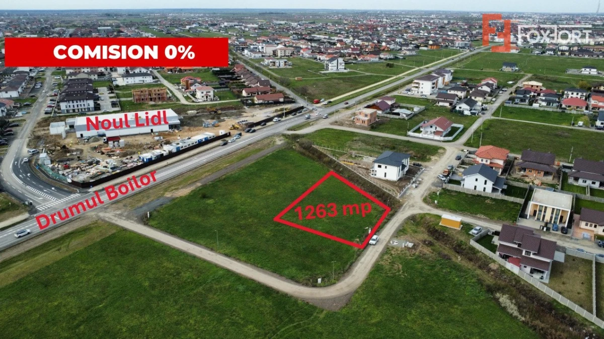 COMISION 0% Parcela Bloc cu AC de 9 apartamente cu toate utilitatile - Mosnita - 1