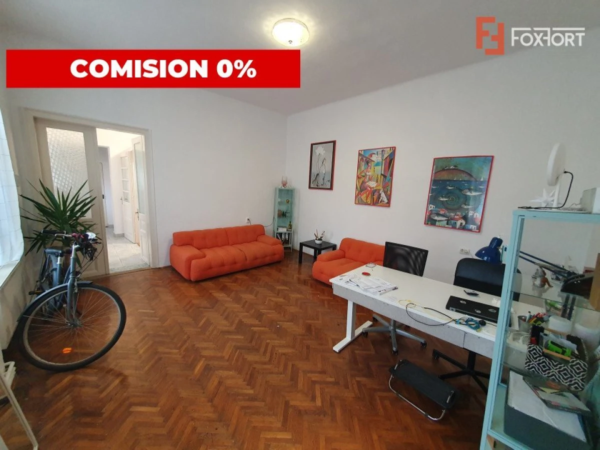 COMISION 0% Apartament cu 3 camere, cladire istorica - zona Iosefin - 1