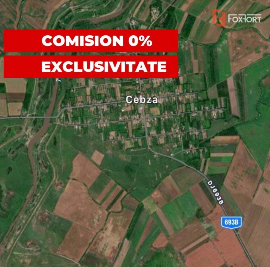 OCAZIE COMISION 0% - vanzare teren intravilan Cebza vatra satului - 1
