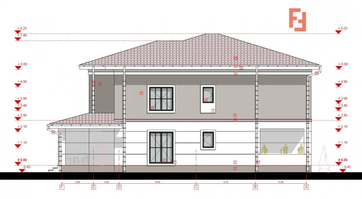 Duplex 4 camere, Sacalaz - Proiect nou - 2