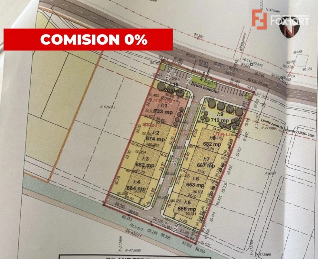 Teren intravilan de 6346 mp intravilan la asfalt, Mosnita Noua - 1