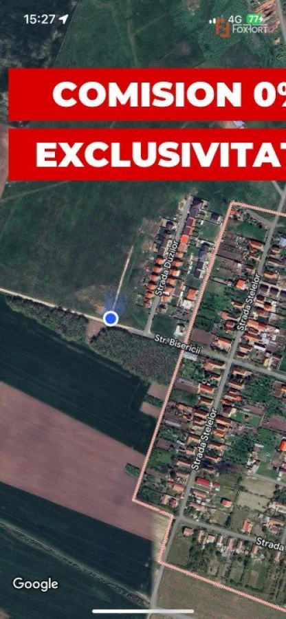 COMISION 0% Vanzare/schimb cu apartament, teren intravilan, 1667 mp, zona Covaci - 1