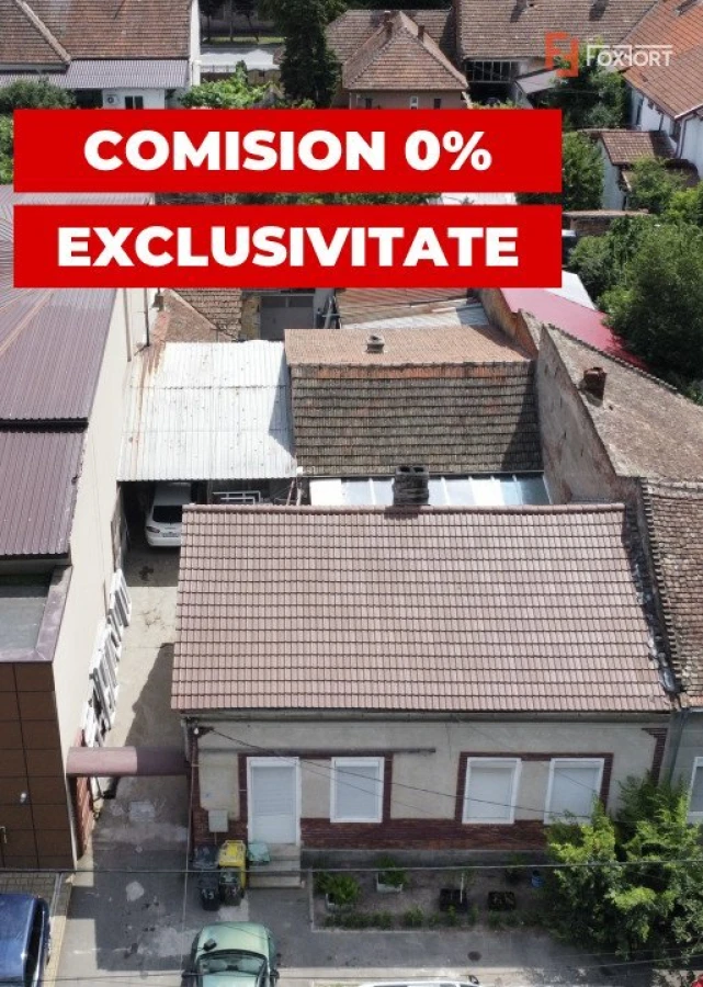 COMISION 0% Teren de 669 mp + Casa cu Toate Utilitatile la Asfalt, zona Cetatii - 1