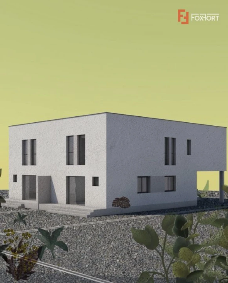 Casa tip Duplex arhitectura modernista zona Lipovei strada linistita - ID V5191 - 9