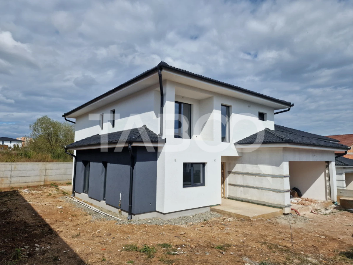 Casa individuala cu curte terasa si garaj Selimbar Sibiu - 4
