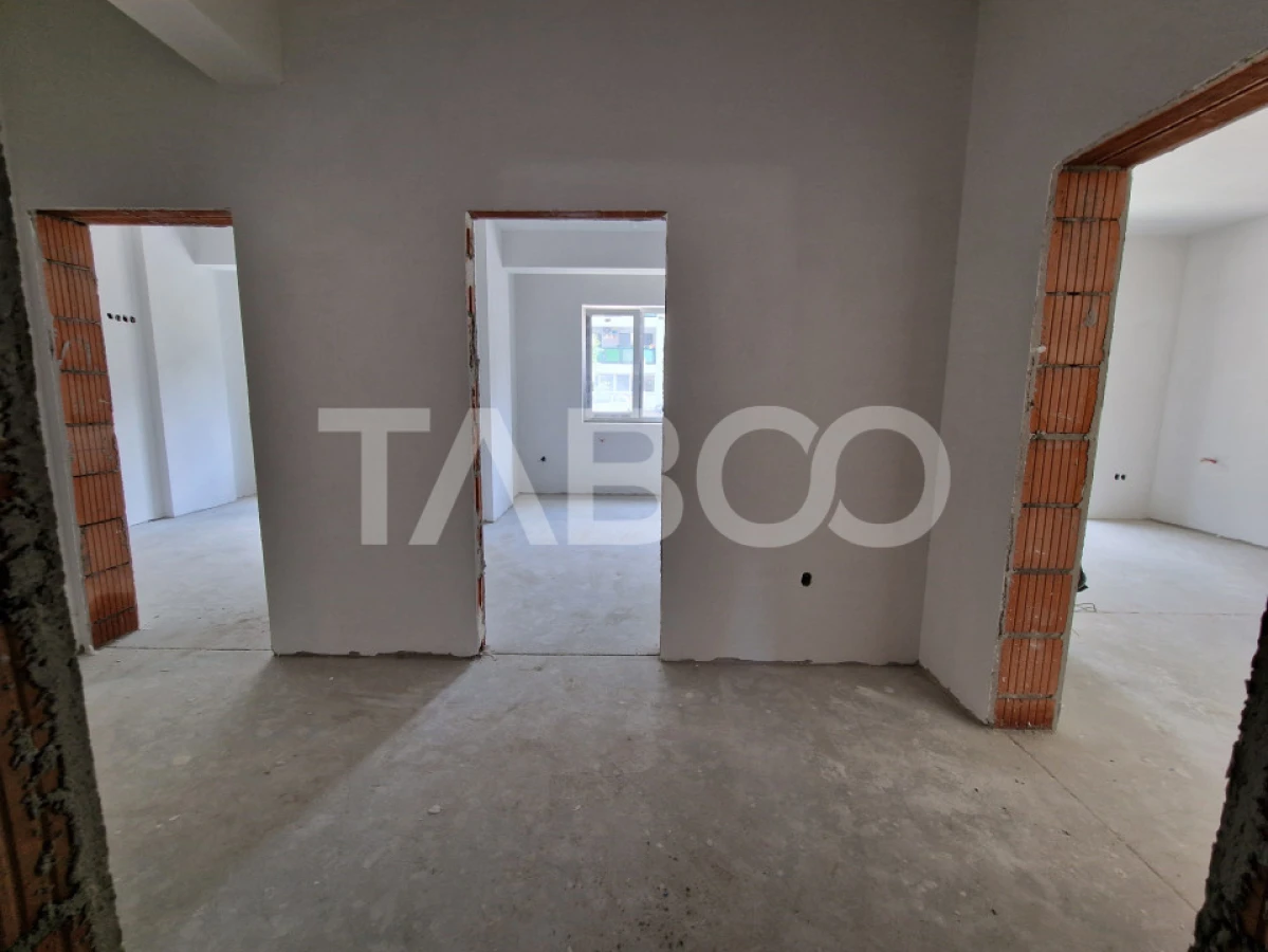 Apartament 2 camere 64 mpu decomandat 2 balcoane 12 mp Rahovei Sibiu - 8