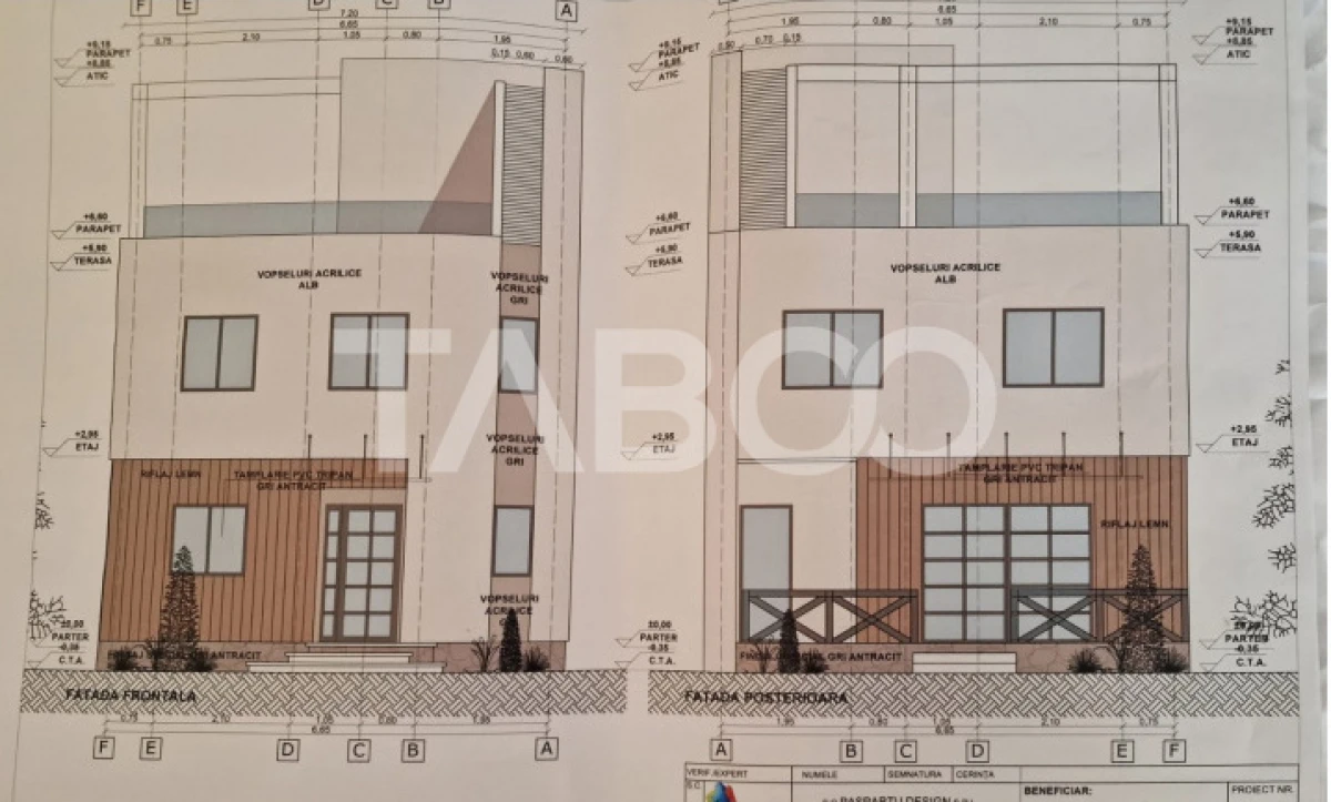 Teren intravilan 812 mp PUZ aprobat utilitati pe teren Talmaciu - 9