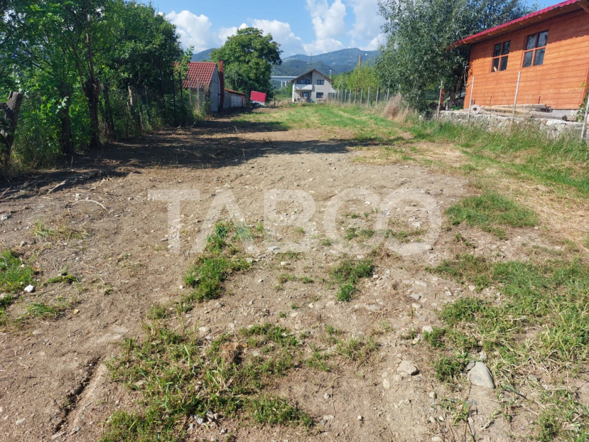 Teren intravilan 812 mp PUZ aprobat utilitati pe teren Talmaciu - 4