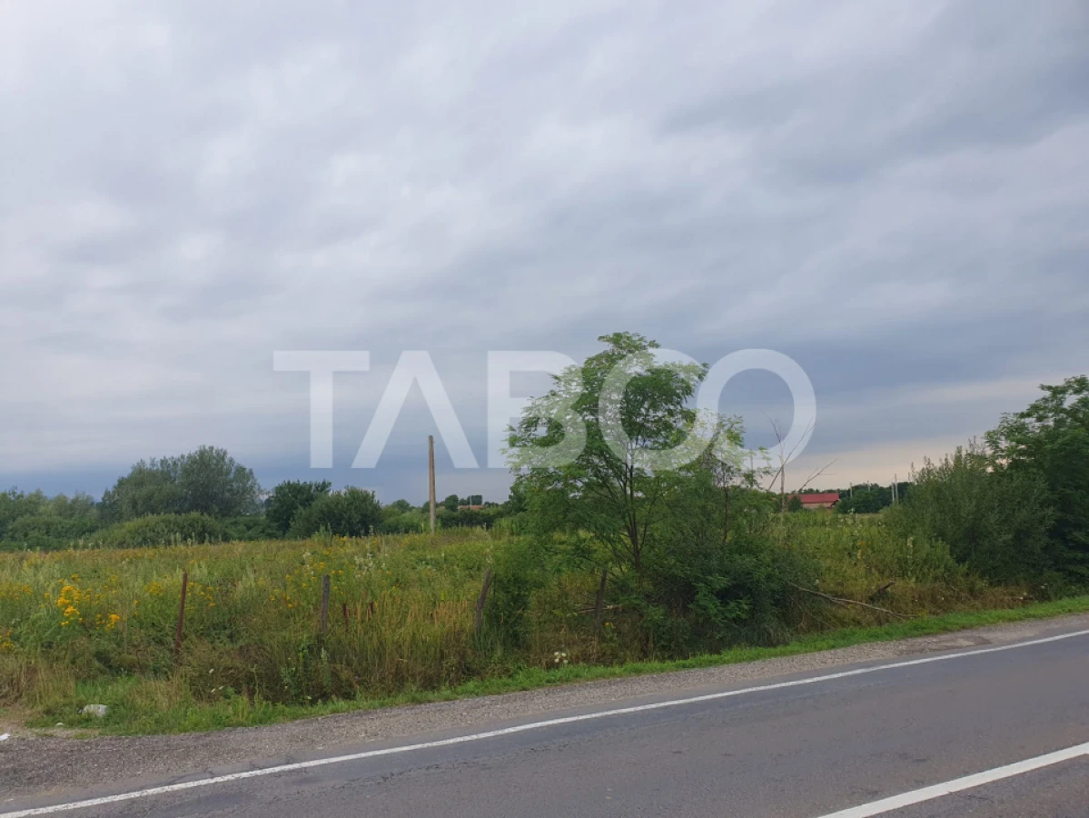 Teren intravilan 5040 mp in Sercaia acces DN1 168 m - 2