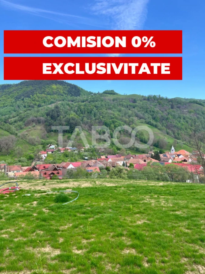 Teren 1059 mp in Raul Sadului– Natura liniste si investitie - 1