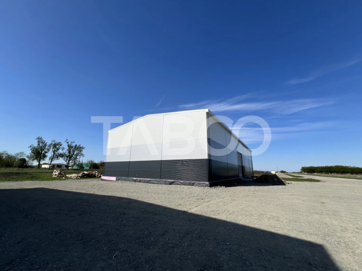 Hala industriala de inchiriat 528 mp utili zona Vest a Sibiului - 6