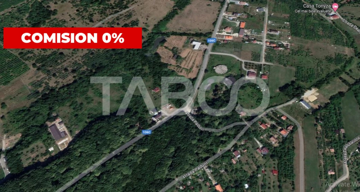 Investitie imobiliara Teren 14100 mp cu PUZ si PUD aprobat in Cisnadie - 1