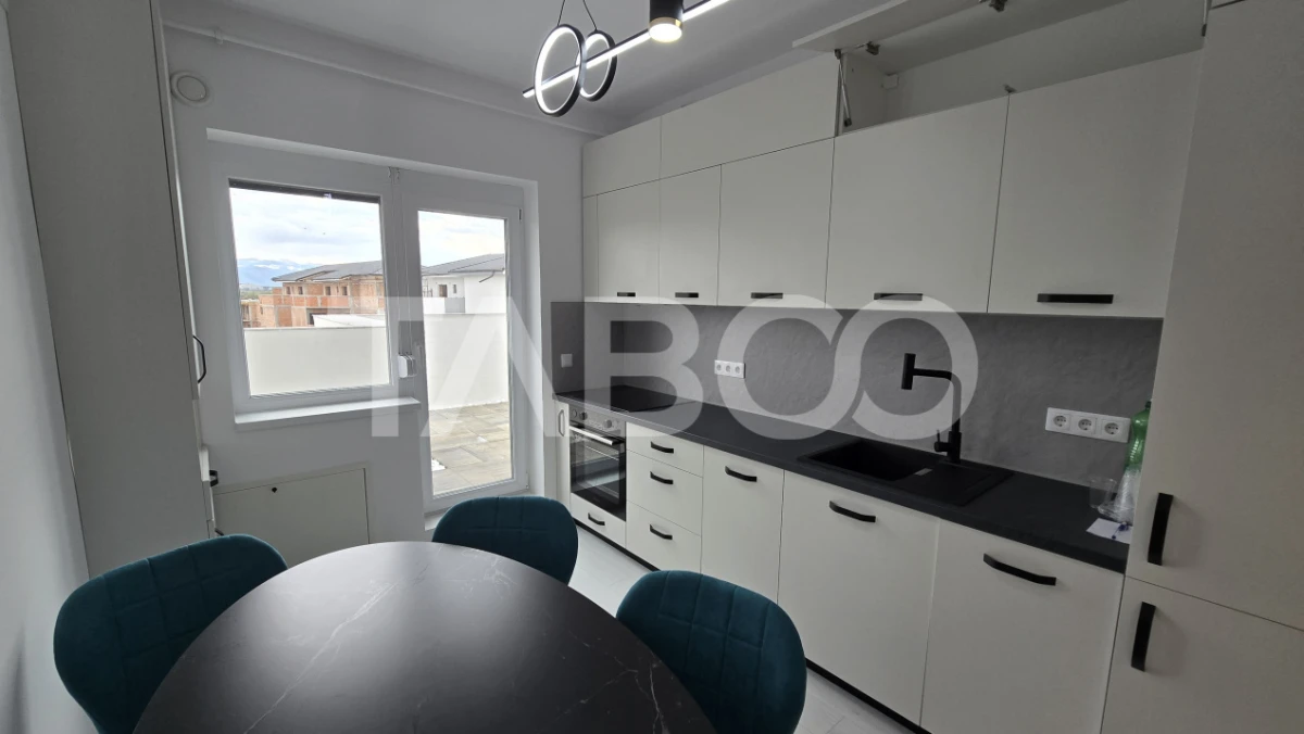 Penthouse de inchiriat 2 camere 2 terase parcare Deventer Sibiu - 8