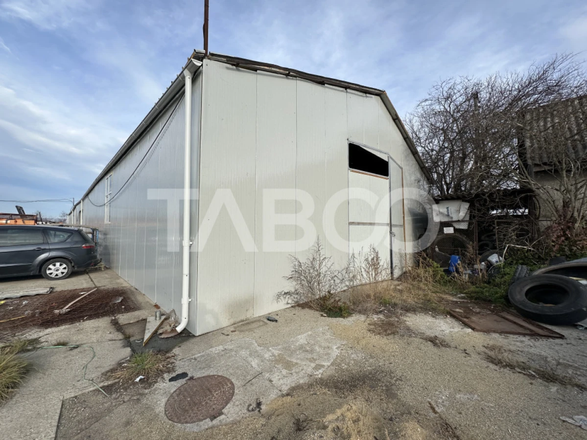 Hala recent renovata 300 mp de inchiriat zona Industriala in Fagaras - 1