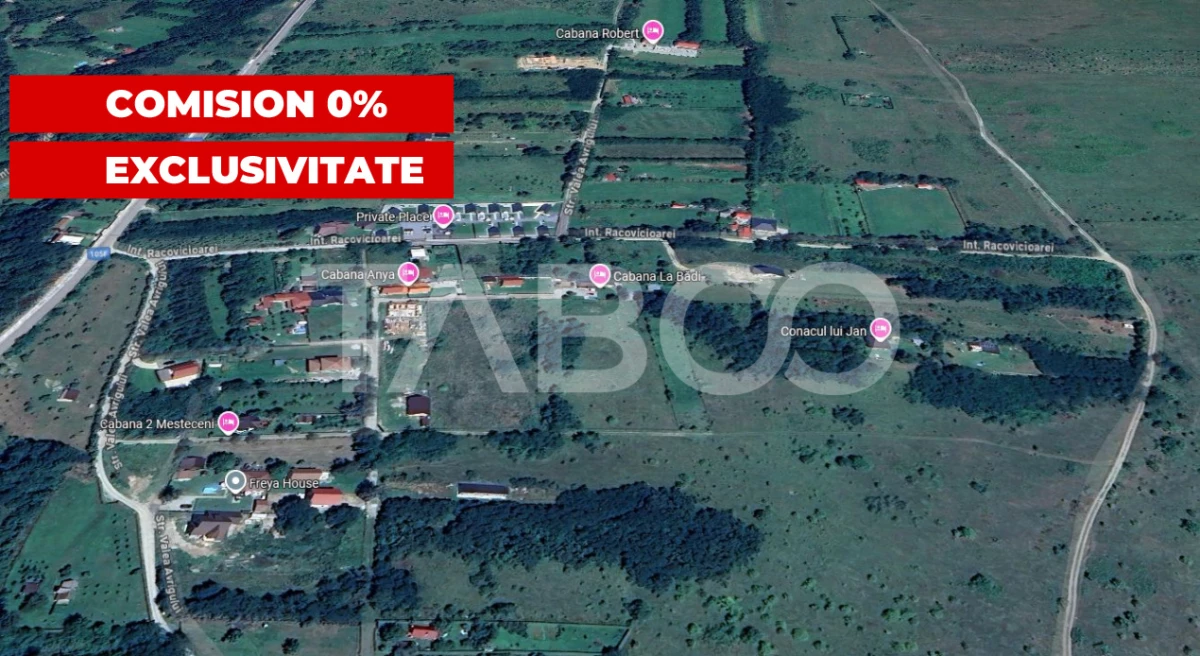 Teren intravilan 2050m acces auto zona turistica Valea Avrigului - 1