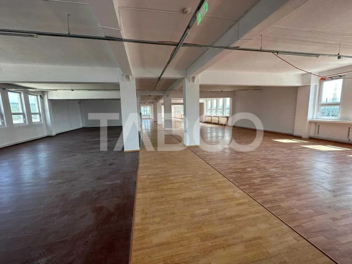 Spatiu de birouri 500 mpu acces autostrada zona Broscarie Sibiu - 3