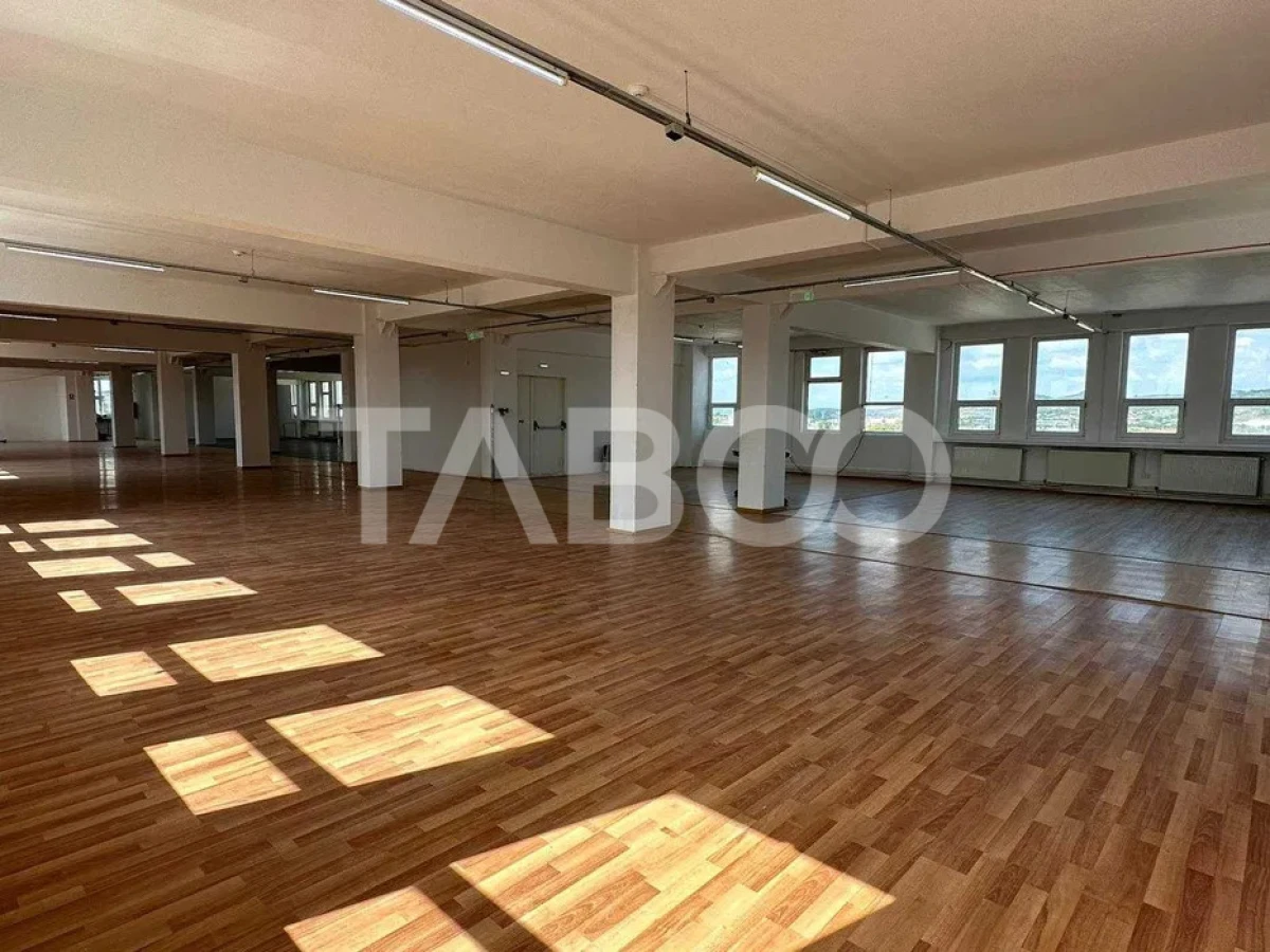 Spatiu de birouri 500 mpu acces autostrada zona Broscarie Sibiu - 1