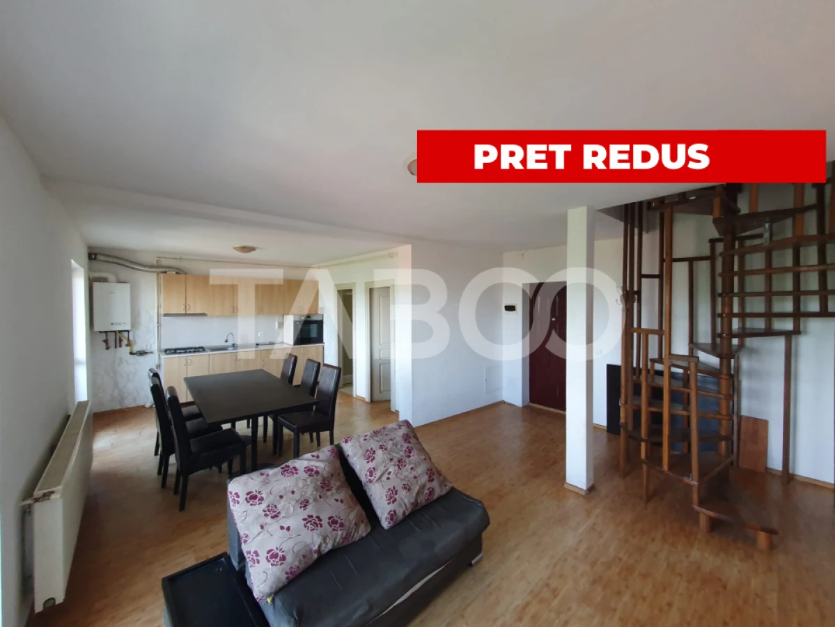 Apartament 3 camere decomandat 80 mp + balcon cu scara interioara - 1