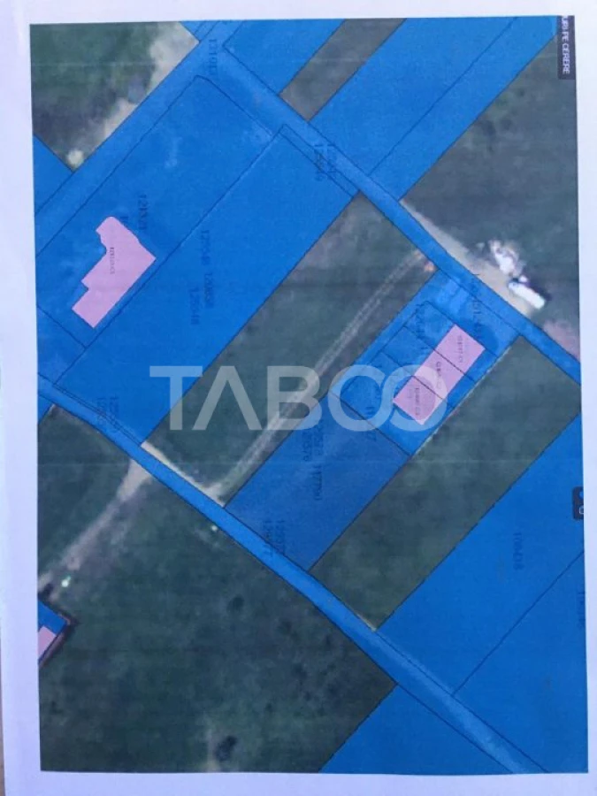 Teren intravilan cu utilitati 2269 mp 2 fronturi zona Gusterita Sibiu - 3