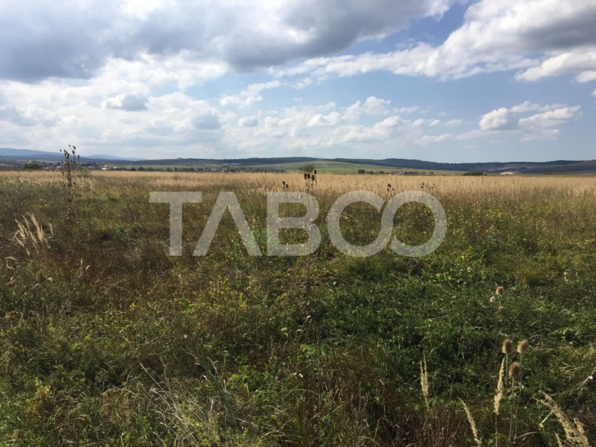 Teren intravilan cu utilitati 2269 mp 2 fronturi zona Gusterita Sibiu - 2