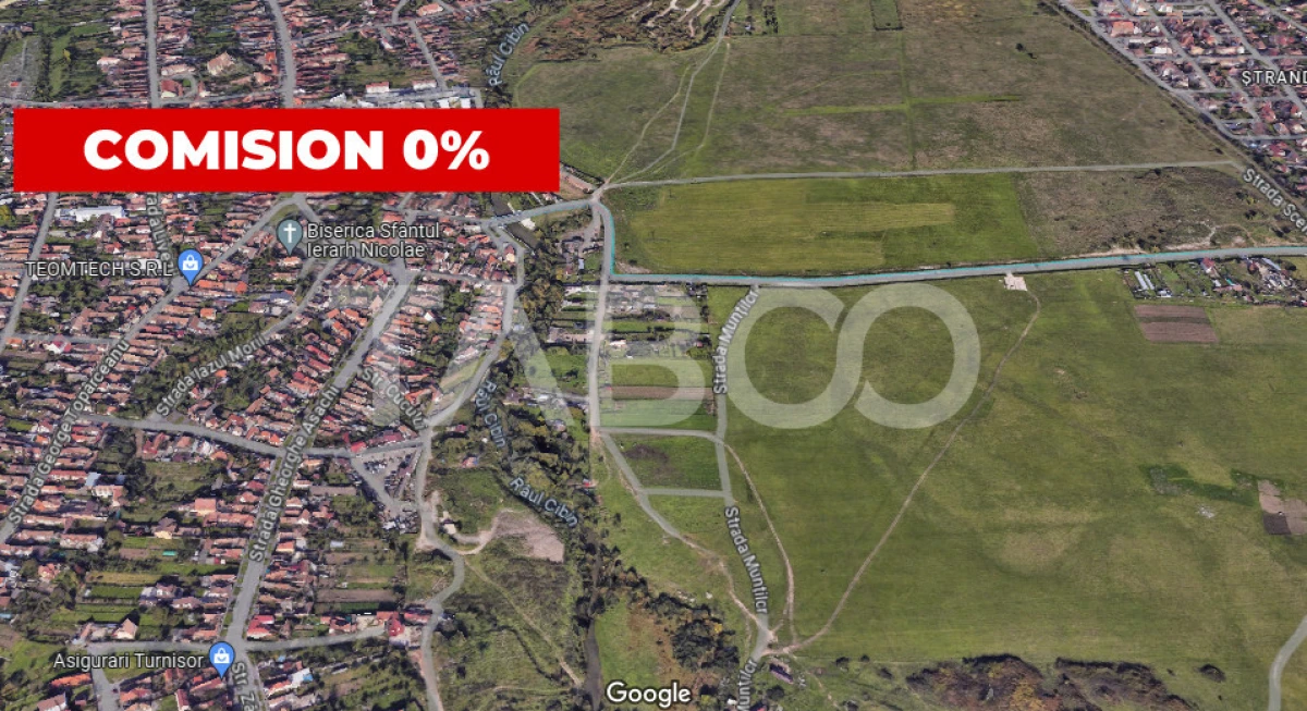 Teren de vanzare 2000 mp in zona Strand Sibiu - 1