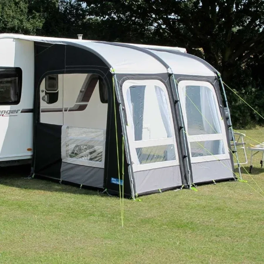 Cort pentru rulota sau autorulota Kampa Rally 260 Wine Red - 1