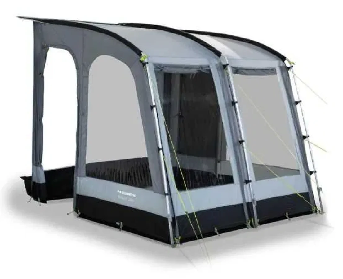 Cort pentru rulota sau autorulota Kampa Rally 260 Wine Red - 2