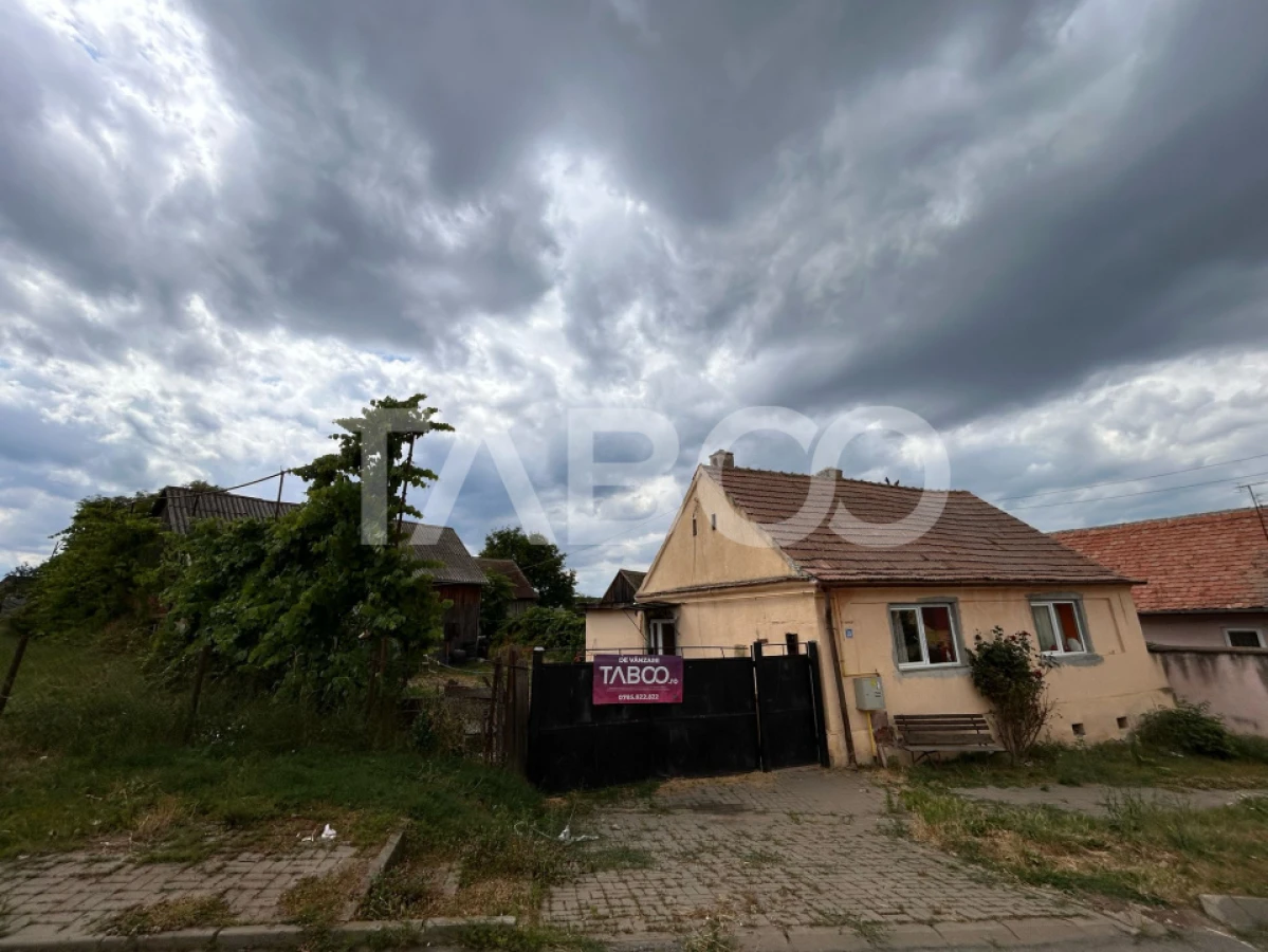 EXCLUSIVITATE Casa individuala + teren Sura Mica COMISION 0 % - 5