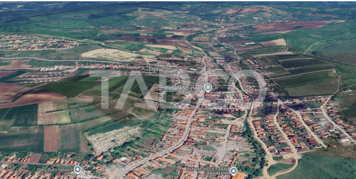 Teren de vanzare intravilan cu utilitati 508 mp Sura Mare - 2