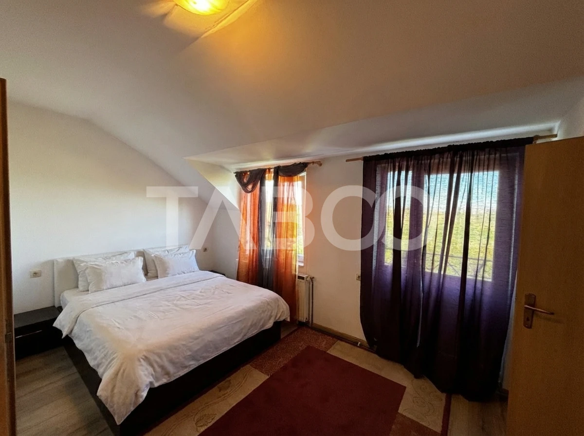 Casa tip insiruita de vanzare 100mpu 210mp teren Sura Mica Sibiu - 5