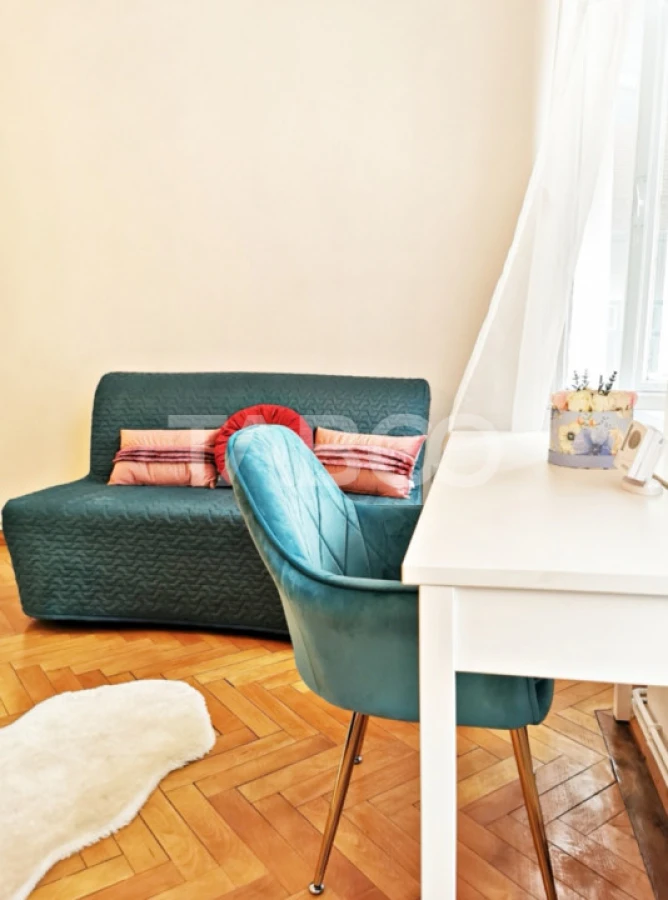 Garsoniera de inchiriat mobilata utilata modern55 mpu central Sibiu - 7