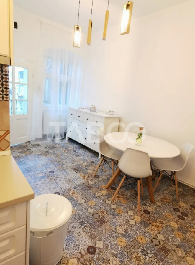 Garsoniera de inchiriat mobilata utilata modern55 mpu central Sibiu - 3