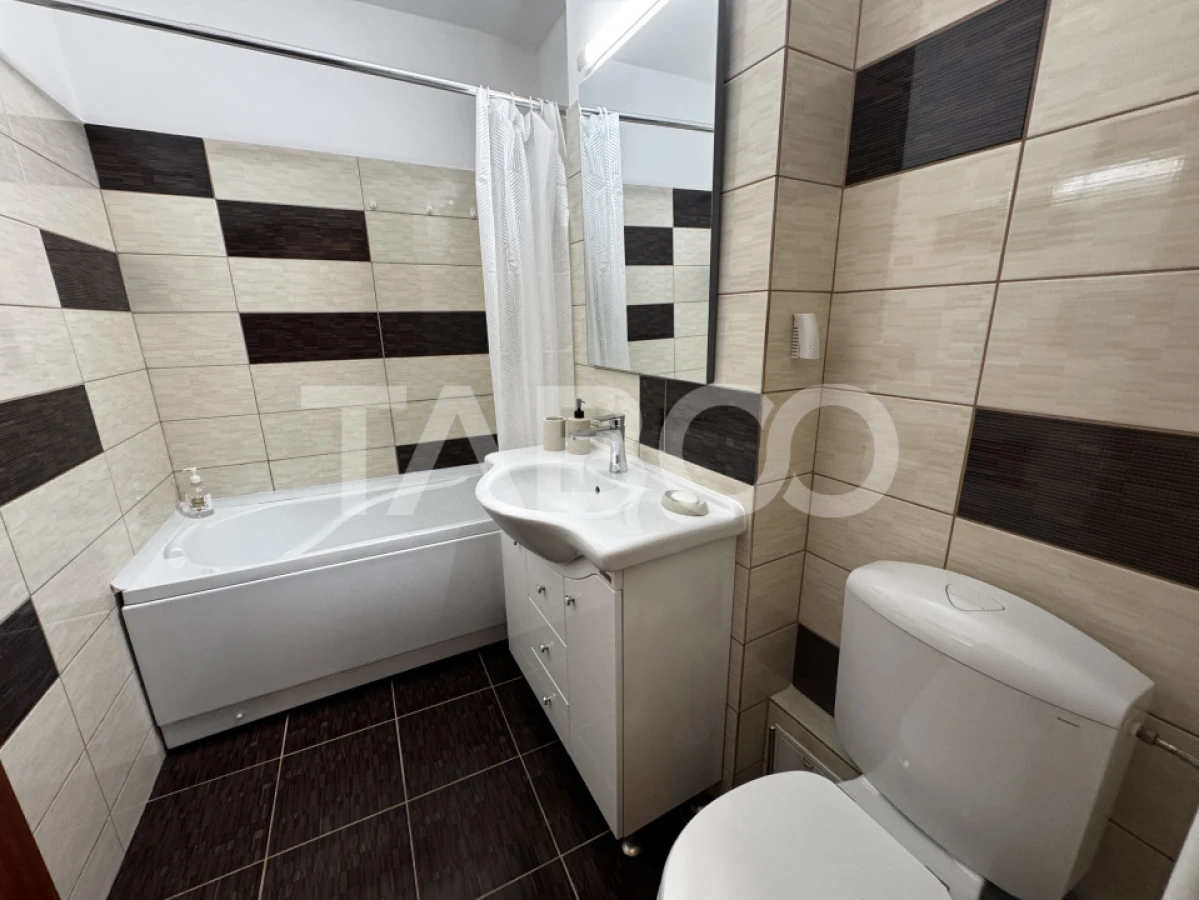 Apartament decomandat renovat complet 2 camere 51 mpu 2 balcoane Sibiu - 7