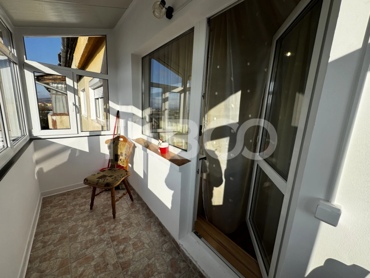 Apartament decomandat renovat complet 2 camere 51 mpu 2 balcoane Sibiu - 6