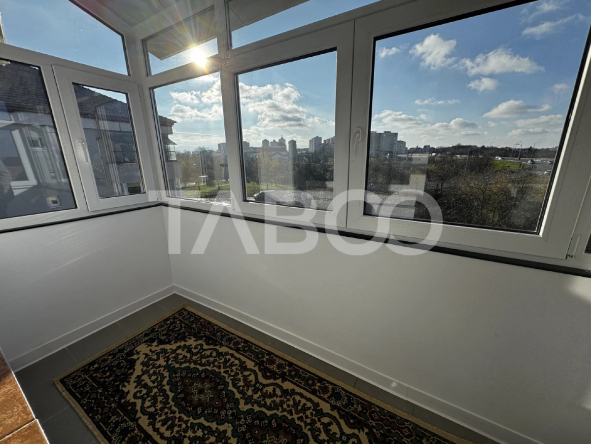 Apartament decomandat renovat complet 2 camere 51 mpu 2 balcoane Sibiu - 5