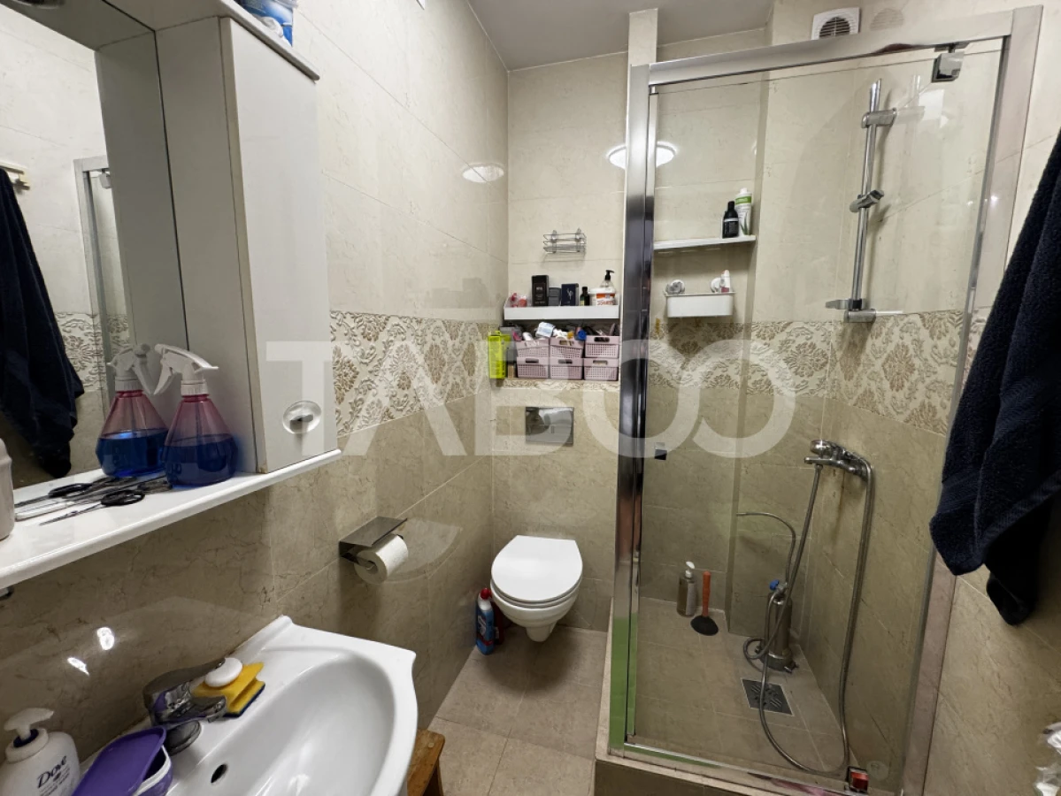 Casa individuala renovata cu 4 camere 120 mpu garaj Trei Stejari Sibiu - 9