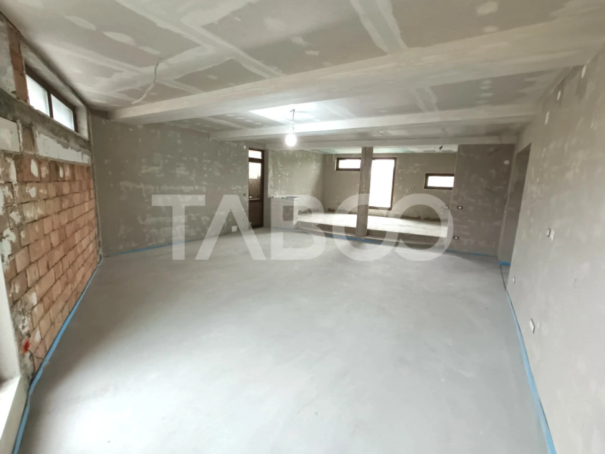 Casa 5 camere 250 mp cu incalzire in pardosea zona Tineretului Sibiu - 7