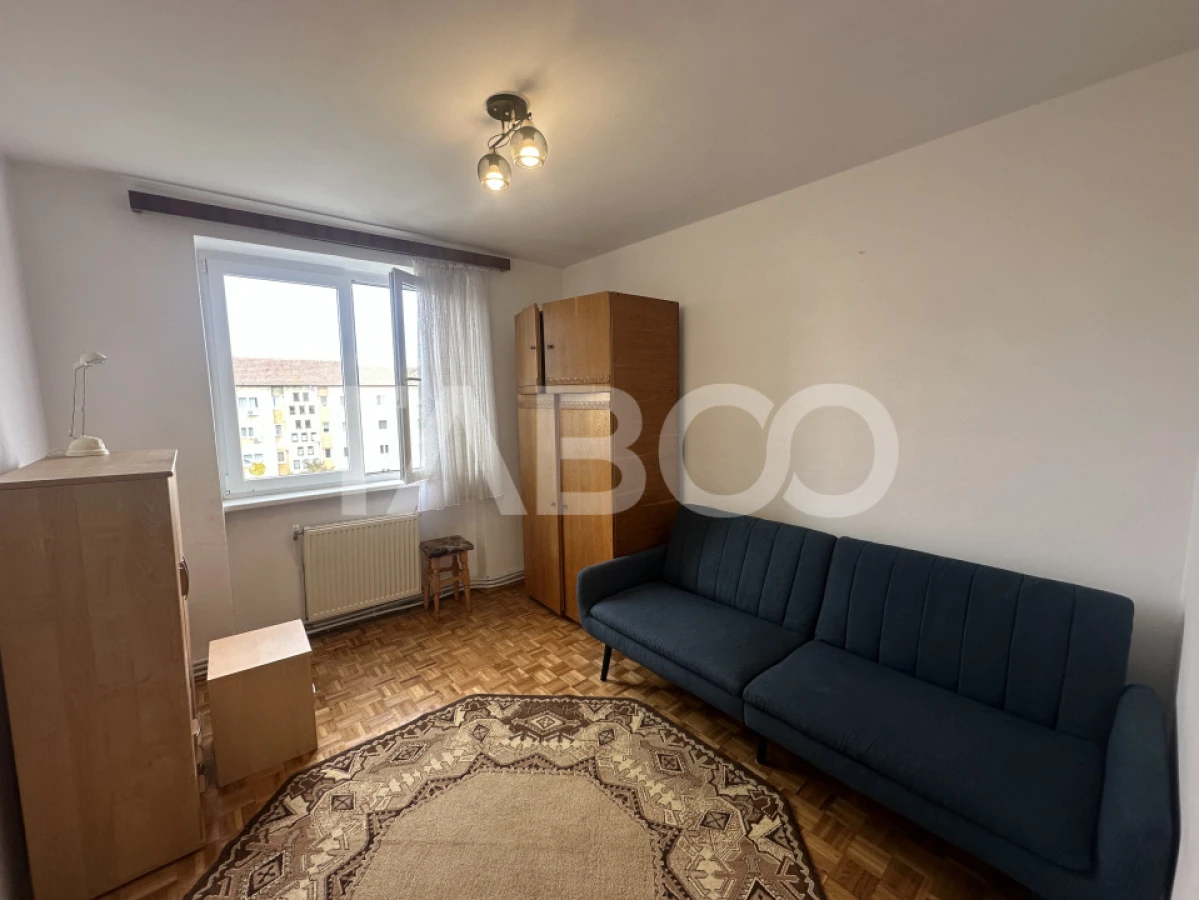 Apartament decomandat 3 camere etaj 4 zona Rahovei Sibiu - 3