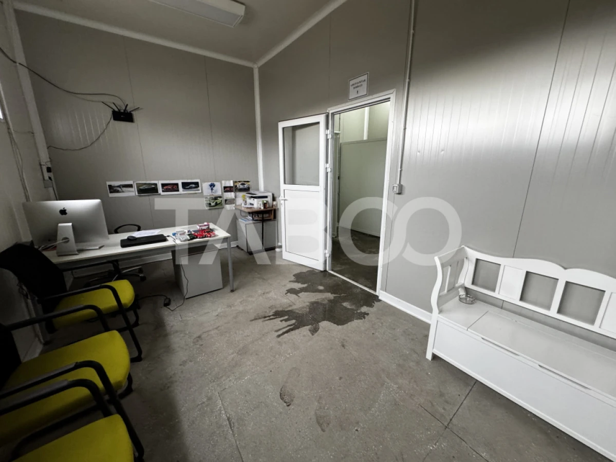 Hala industriala de vanzare 531 mp cu teren 1103 mp Cristian Sibiu - 9