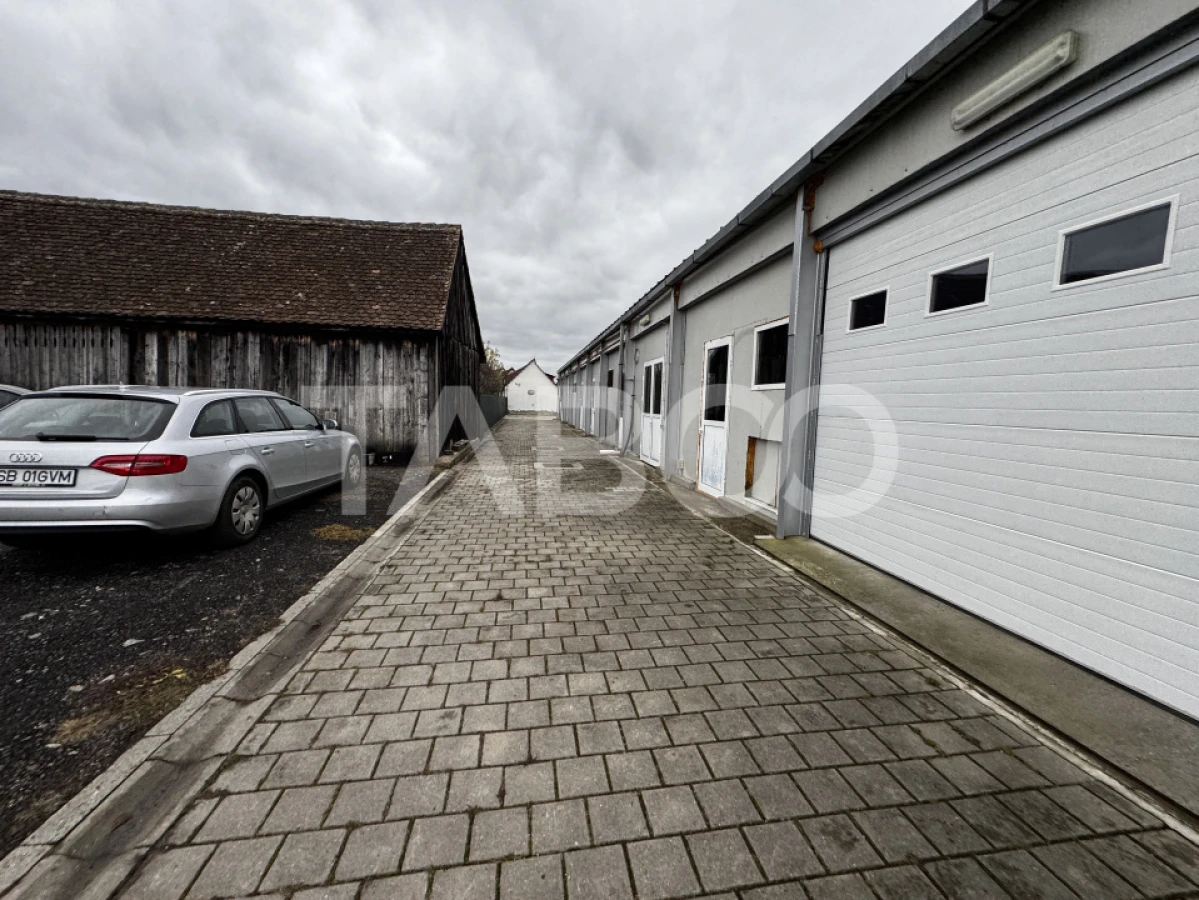 Hala industriala de vanzare 531 mp cu teren 1103 mp Cristian Sibiu - 8